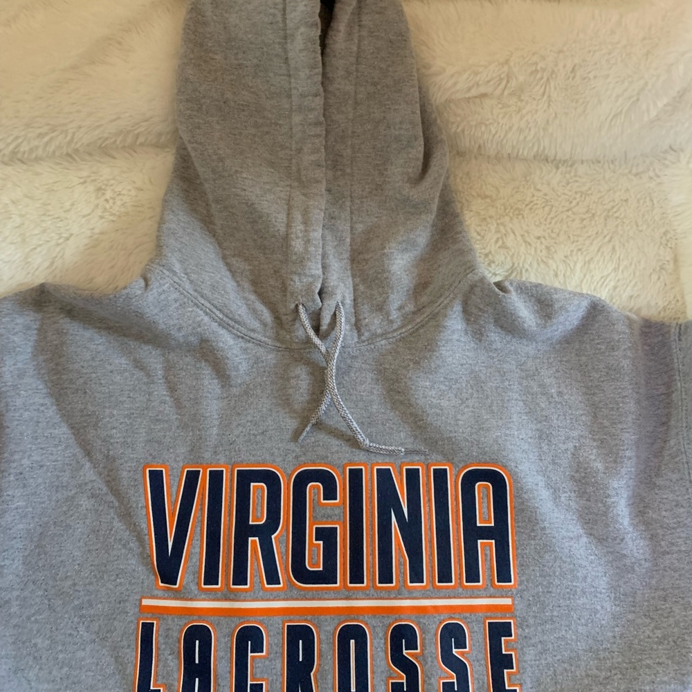University of Virginia lacrosse hoodie sweatshirt